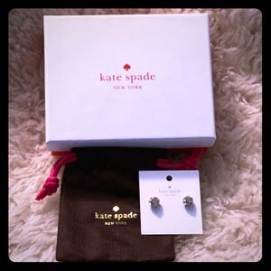 Kate Spade Pavé Rhinestone Stud Earrings